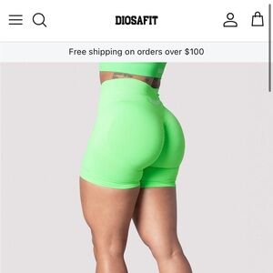 Diosafit Radiant Short Shorts 4”